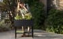 Planche de jardin surélevée Urban Bloomer 12,7 gallons en graphite – Keter Canada